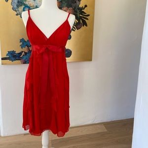 BCBG MaxAzria Flirty Red Special Occassion Dress